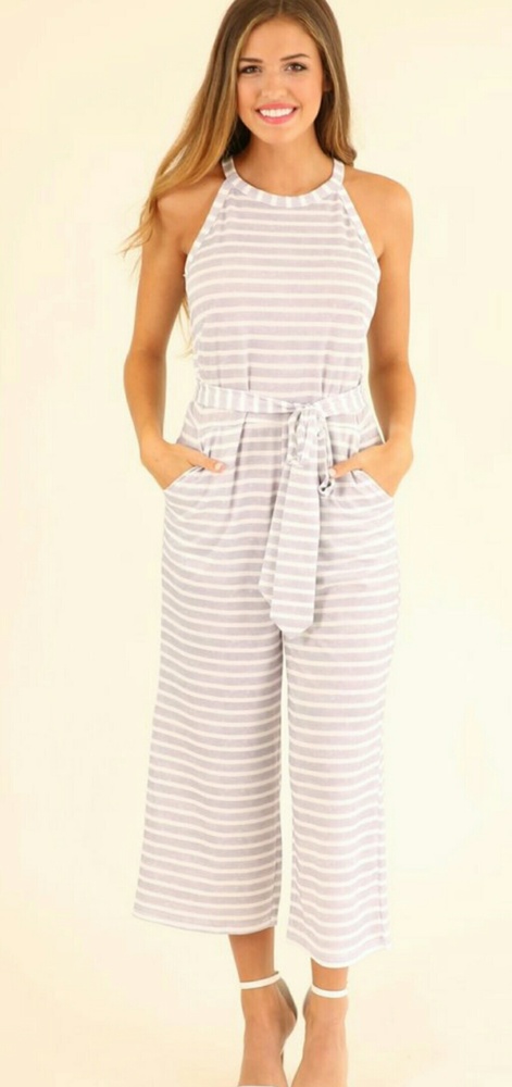 Blue Grey jumpsuit